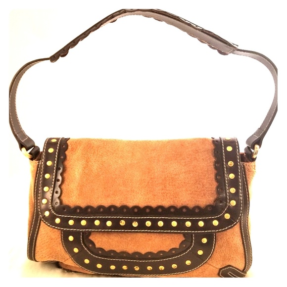 New Wilsons leather brown/tan shoulder bag - Picture 2 of 8